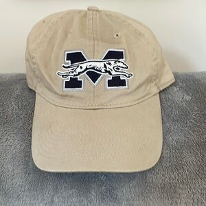 Moravian College baseball hat. Excellent condition. Tan.